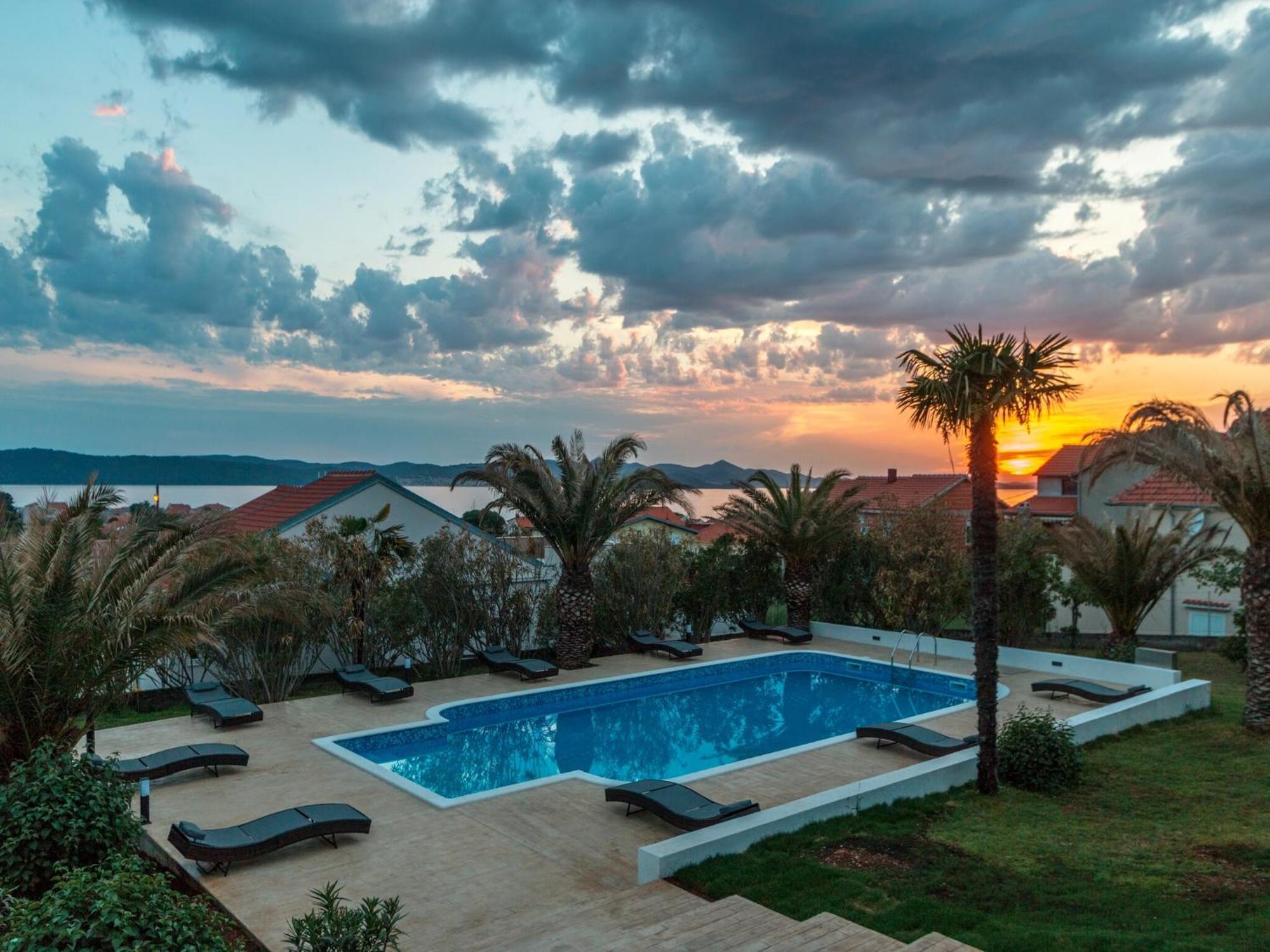 Scenic Holiday Home In Bibinje Near Sea Esterno foto